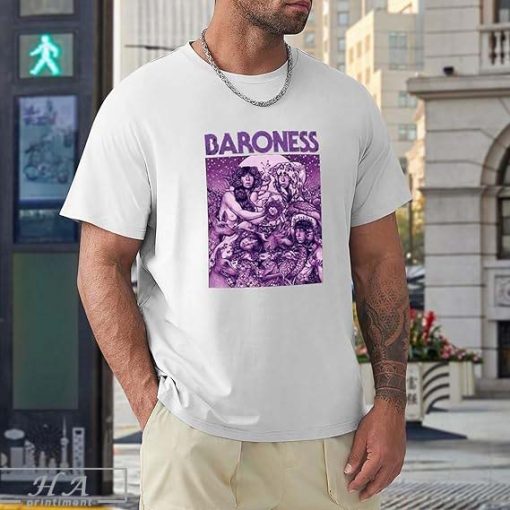 interi Baroness Purple Cover T-Shirt Men Unisex