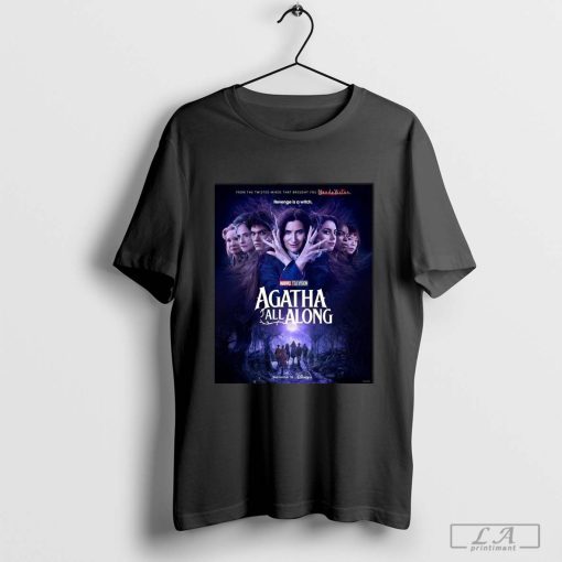 Agatha All Along Poster Releasing On Disney+ On September 18 Vintage Shirt