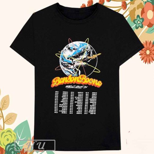 Benson Boone Fireworks And Rollerblades World Tour 2024 T-Shirt