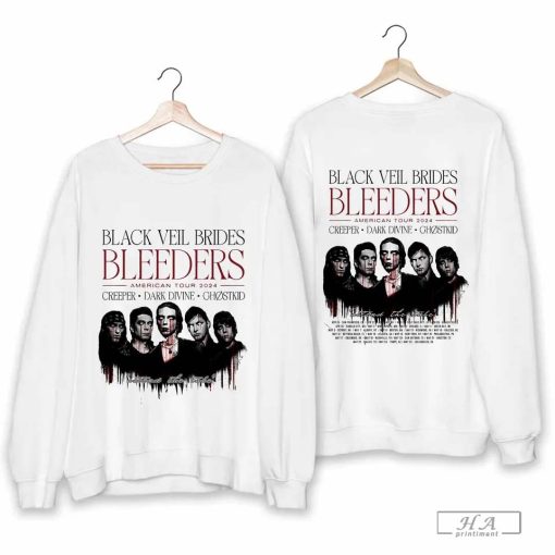 Black Veil Brides 2024 Tour Shirt