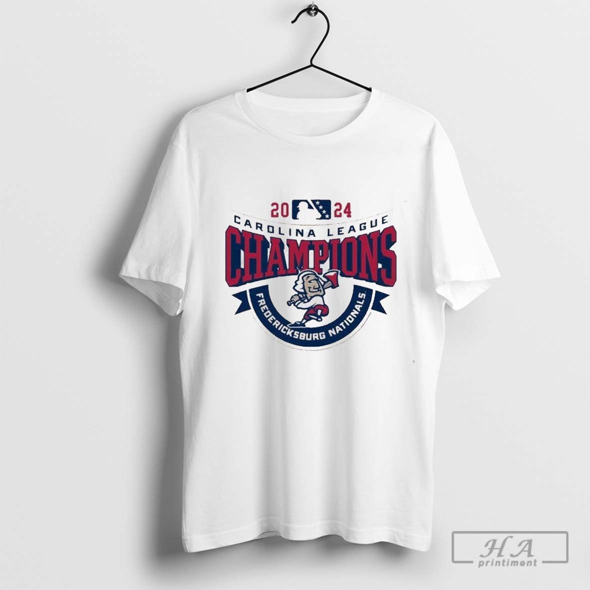 Champions Fredericksburg Nationals 2024 Carolina League Shirt