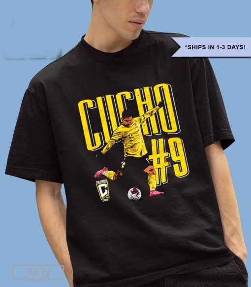 Cucho Hernández No.9 player Columbus Crew graphic shirt