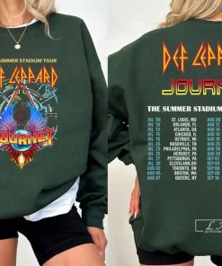 Def-Leppard And Journey Summer Stadium Tour 2024 Shirt