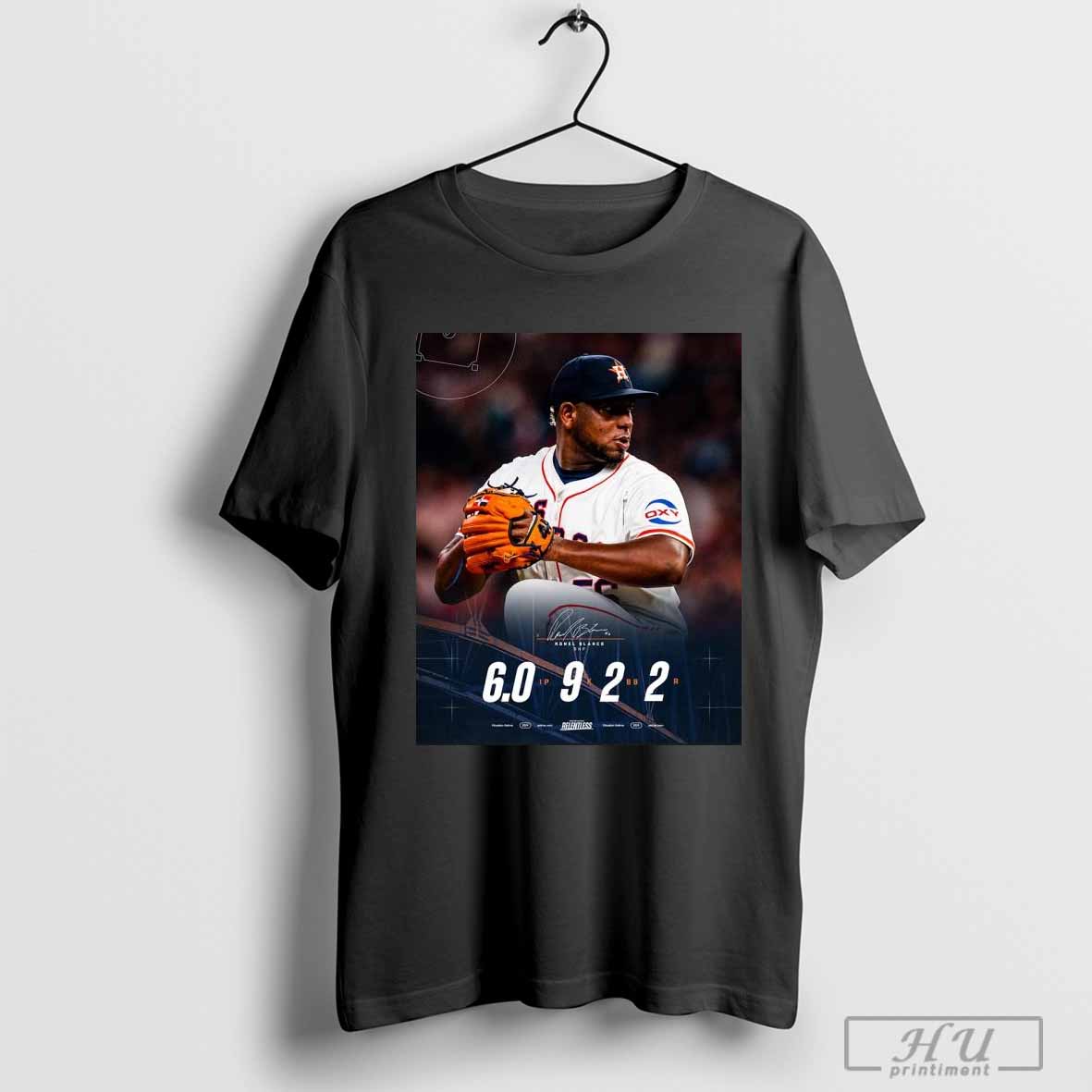 Ronel Blanco Rhp Houston Astros 6 0 Ip 9 K 2 Bb 2 R Shirt