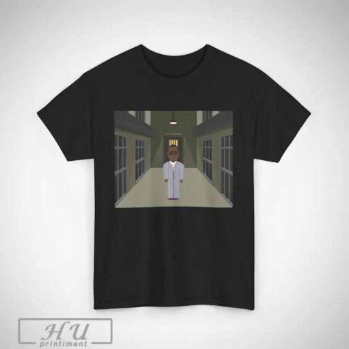 Diddy In Jail Graphic T Shirt - Sean P Diddy Combs, Locked Up, Aint No Party Like A Diddy Party, No Diddy, Funny Shirt