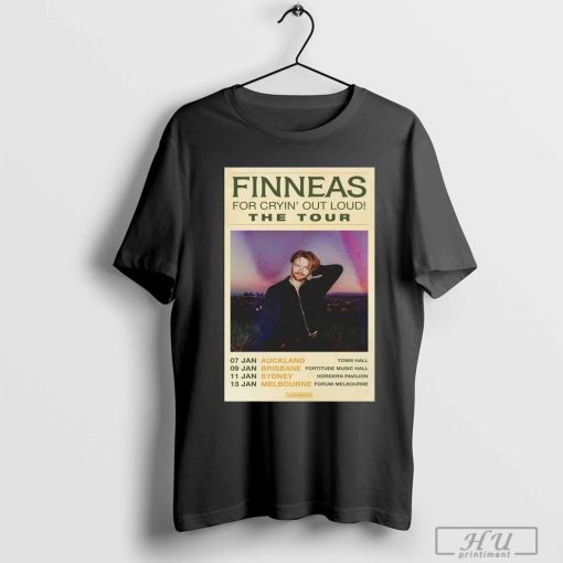 Finneas For Cryin' Out Loud The Tour Poster shirt