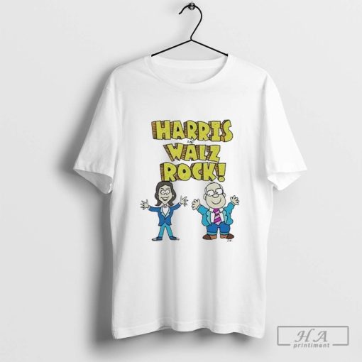 Harris and Walz Schoolhouse Rock Style Shirt