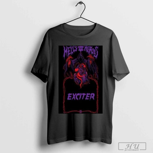 Hells Heroes Festival Exciter White Oak Music Hall Poster Shirt