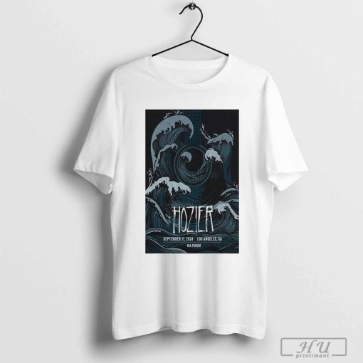 Hozier Los Angeles September 17 Show Shirt