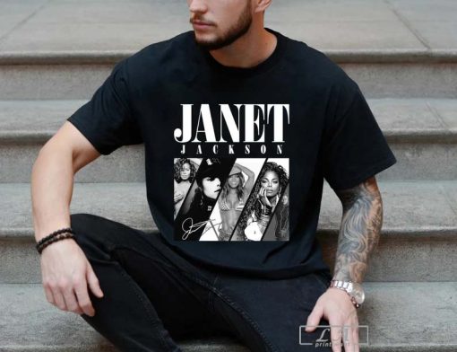 Janet Jackson Shirt, Together Again 2024 Tour Shirt, Janet Jackson Signature Shirt