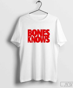 Jon Jones Wearing Bones Knows T-shirt