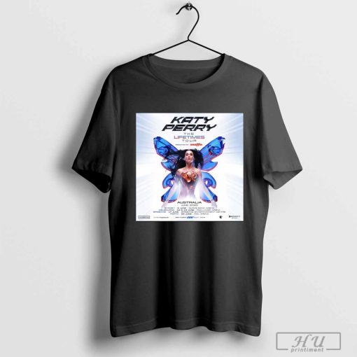 Katy Perry The Lifetimes Tour Australia June 2025 Poster Shirt