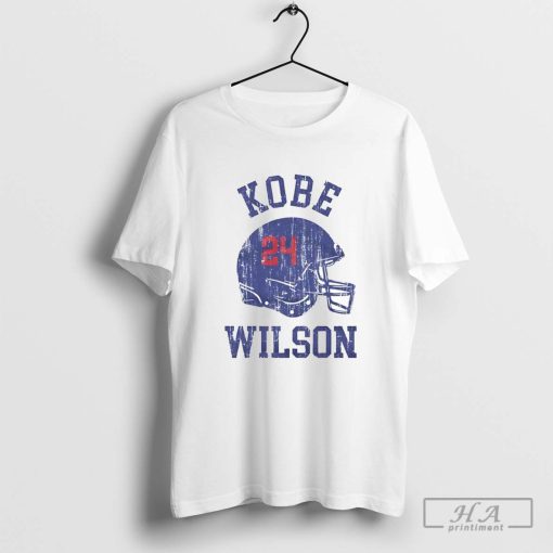 Kobe Wilson 24 College Helmet Font shirt