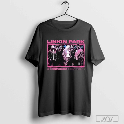 Linkin Park Band From Zero Tour 2024 Photo T-Shirt