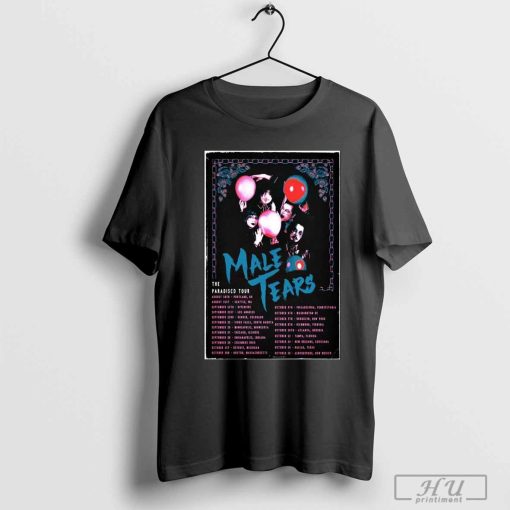 Male Tears The Paradisco Tour 2024 Poster Shirt