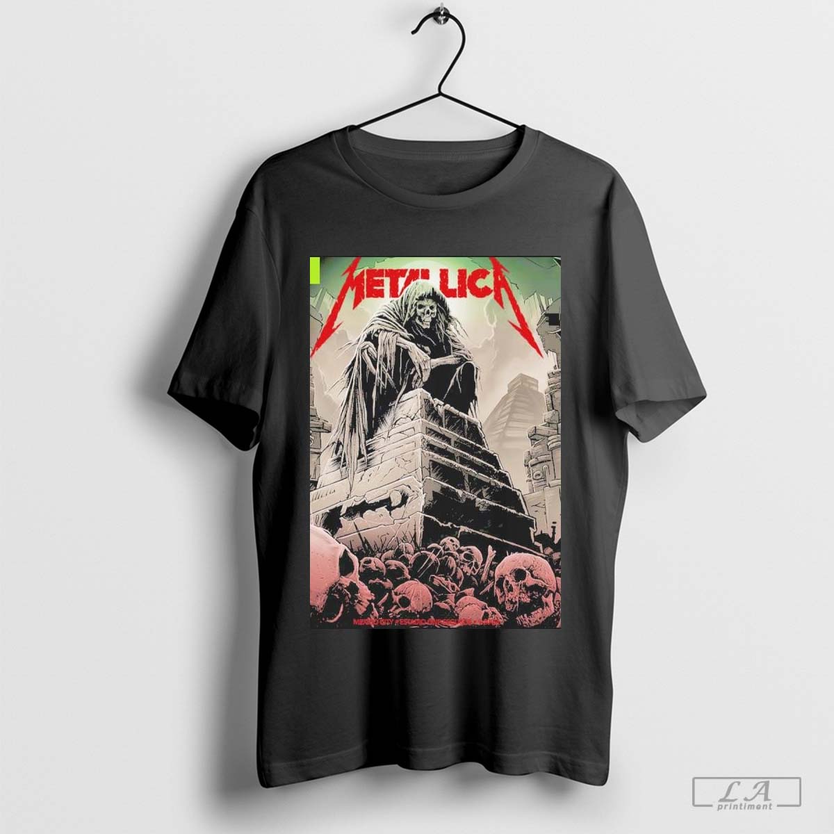 Metallica Mexico 2024 Estadio Gnp Seguros On September 20 24 M72 World Tour M72 Mexico Shirt