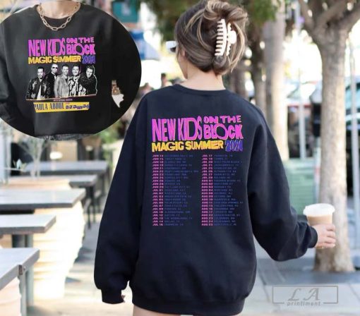 NKOTB Magic Summer 2024 Shirt, New Kids On the Block Shirt, NKOTB 2024 Concert T-shirt, NKOTB Fan Shirt