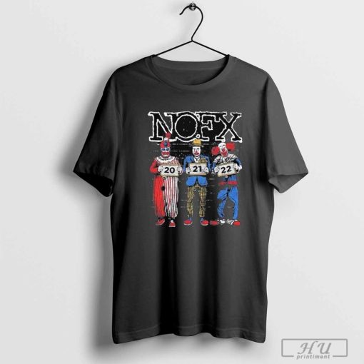 Nofx Riot Fest Sept 20-22 2024 Live At Douglass Park Chicago Il Concert Clowns Shirt