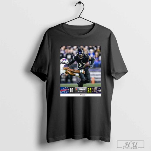 Baltimore Ravens Wins 35 10 Buffalo Bills 2024 NFL Week 4 Final Score Shirt