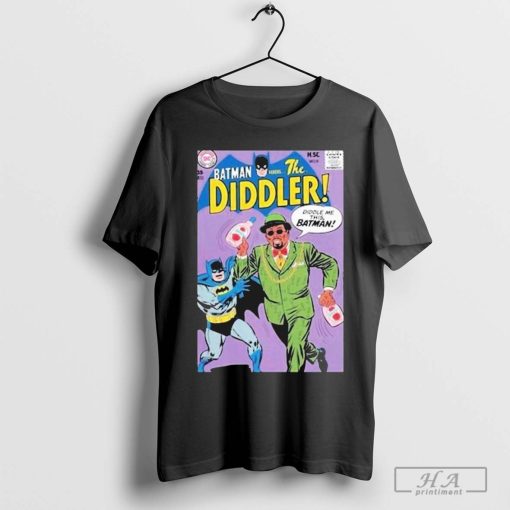 Official Batman Versus The Diddler Shirt