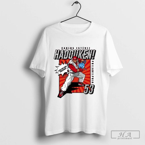 Official Broad St Fighter Carlos Estévez Hadouken T-Shirt