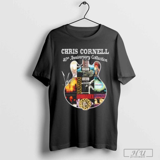 Official Chris Cornell 40th Anniversary Collection Best Artist Shirt