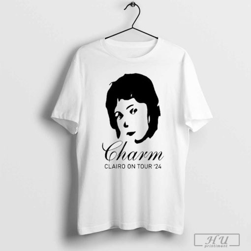 Official Claire Cottrill Hq Charm Clairo On Tour '24 Shirt