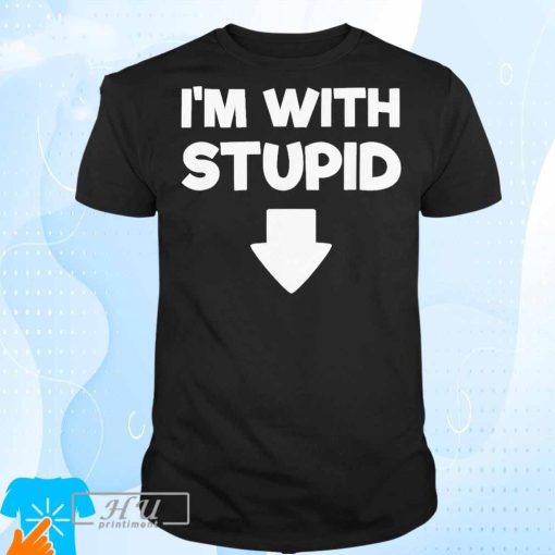 Official I'm With Stupid Pointing Down Shirt