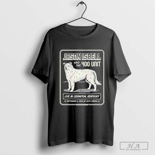 Official Jason Isbell & 400 Unit Lexington, Ky Sept 6, 2024 T-shirt