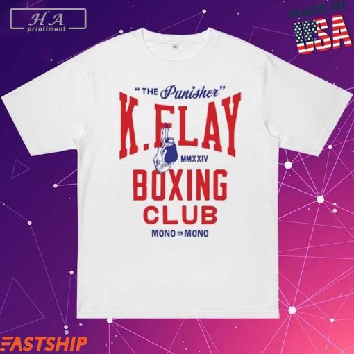 Official K.Flay The Punisher Boxing Club Mono Vs Mono 2024 Shirt