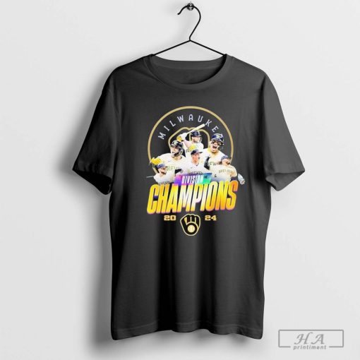 Official Milwaukee Brewers Champions Of Central Division 2024 Back To Back Shirt