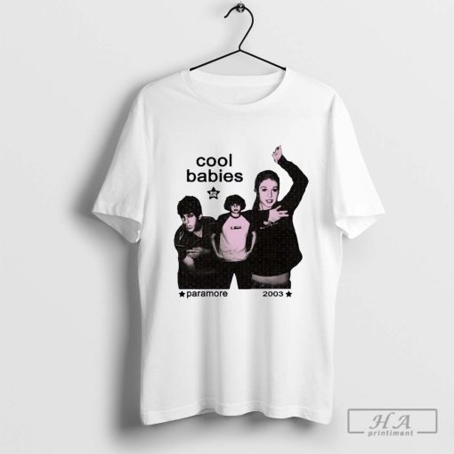 Official Paramore cool babies 2024 T-shirt