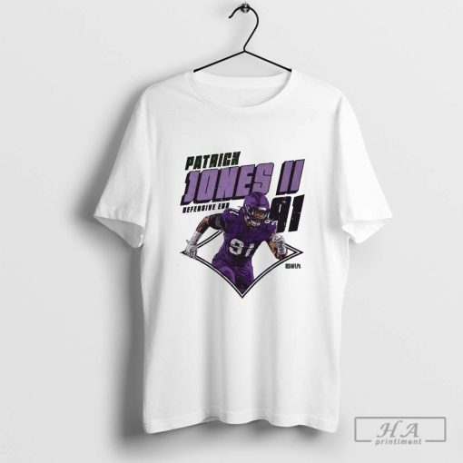 Official Patrick Jones II Minnesota Vikings Diamond NFL 2024 Defensive End T-shirt