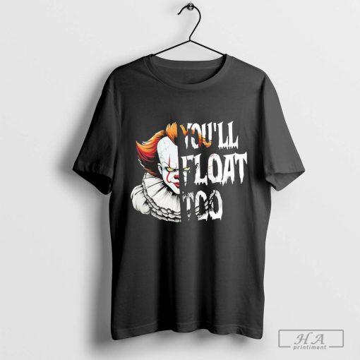 Official Pennywise Clown You'll Float Too Halloween Shirt