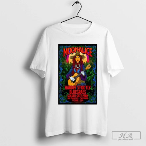 Official Poster Moonalice Oct 05 2024 San Francisco California t-shirtPoster Moonalice Oct 05 2024 San Francisco California T-shirt