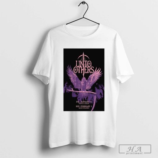 Official Poster Unto Others Jan 31 2025 Temple Athens Tour T-shirt