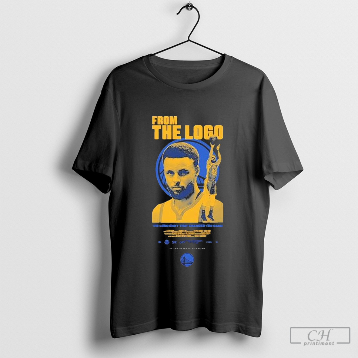 Official Steph Curry Check The Credits From The Logo Golden State Warriors T Shirts