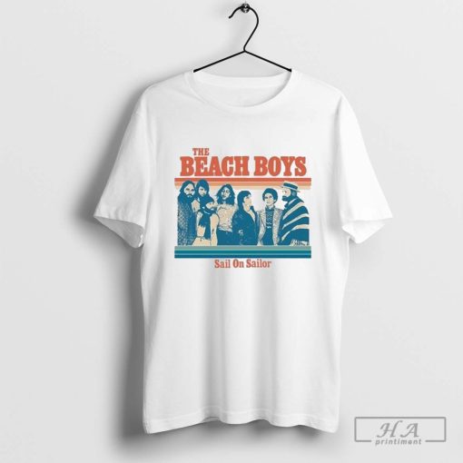 Official The Beach Boys Sail On Sailor Vintage Photo Shirts