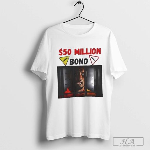 Official The Diddler Ironic Sean Diddy Combs Goes To Prison $50 Million Bond Shirt