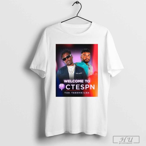 Welcome To CTESPN Tua Tagovailoa Poster t-shirt