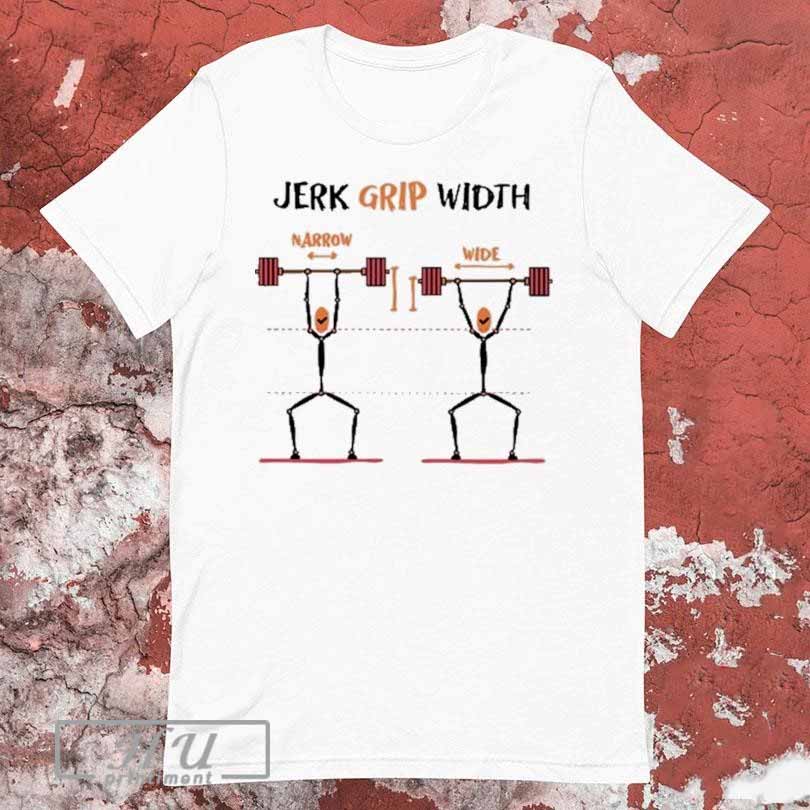 Oleksiy Torokhtiy Jerk Grip Width Narrow Wide T Shirt