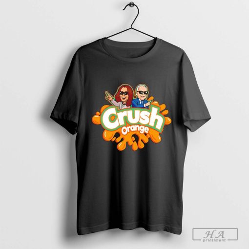 Orange Crush Harris Walz 2024 shirt