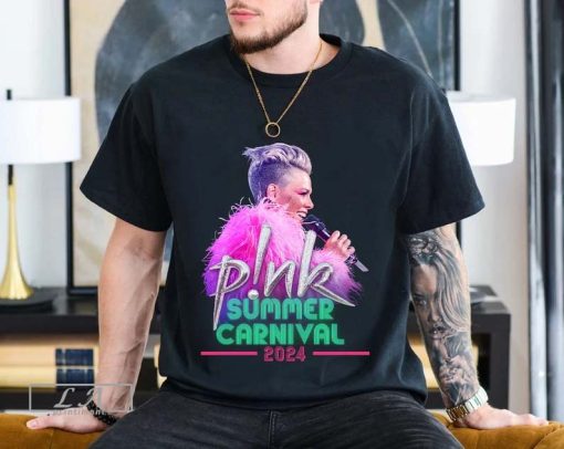 P!nk Pink Singer Summer Carnival 2024 Tour Shirt, Trustfall Album Shirt, Pink Fan Shirt