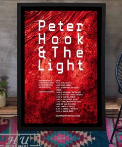 Poster Peter Hook & The Light Spain & France Tour 2025