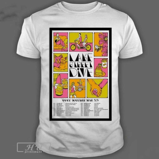 Lake Street Dive Good Together Tour 2024 T-shirt