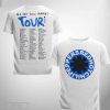 Red Hot Chili Peppers Tour 2024 Black Blue Logo Schedule List Fan Gifts T-Shirt