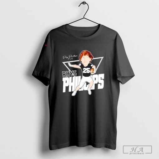 Rhys Phillips 2024 25 Football Player Design shirt