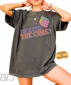 Rubiks Cube Y2k baby Shirt, Rubiks Cube crop top, Rubik's Cube Tee Gift, Rubiks Lover gifts,I solved the Cube fun y2k baby t-shirt,Cube Game