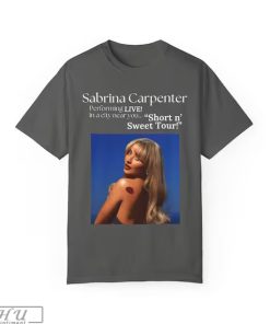 Sabrina Carpenter Short N' Sweet Tour Graphic T-shirt