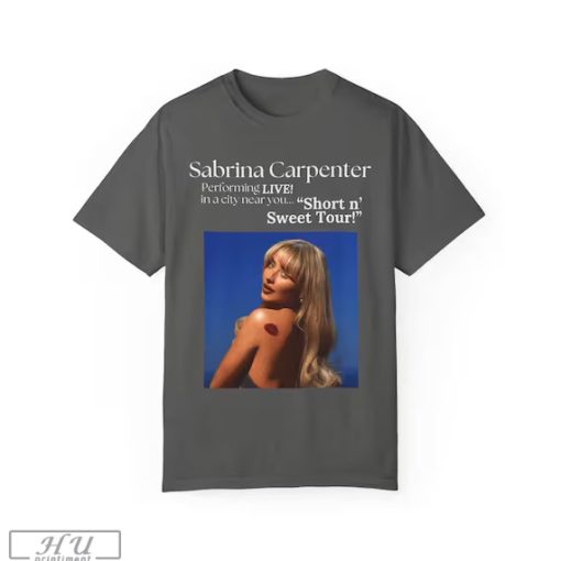 Sabrina Carpenter Short N' Sweet Tour Graphic T-shirt